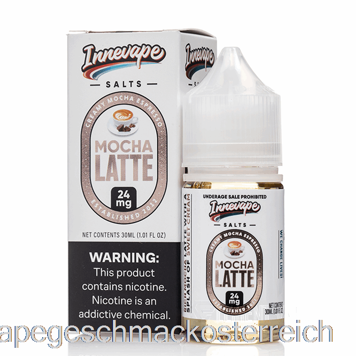 Mokka Latte – Innevape-Salze – 30 Ml, 50 Mg Vape-Geschmack